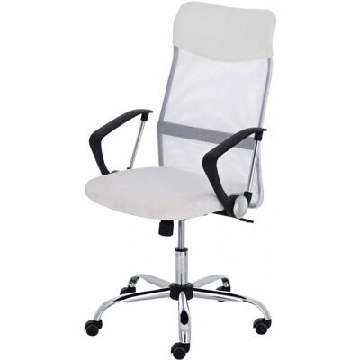 HELLOSHOP26 Silla de oficina de malla blanca - Silla de oficina HELLOSHOP26 Silla de oficina de malla blanca - Silla de oficina