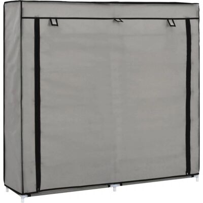 Helloshop26 - Zapatero - Gris - 5 niveaux - Shoe storage cabinet - Publicité Helloshop26 - Zapatero - Gris - 5 niveaux - Shoe storage cabinet - Publicité