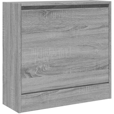 HelloShop26 - Sonoma 60x21x57 - Gris Sonoma - shoe cabinet HelloShop26 - Sonoma 60x21x57 - Gris Sonoma - shoe cabinet