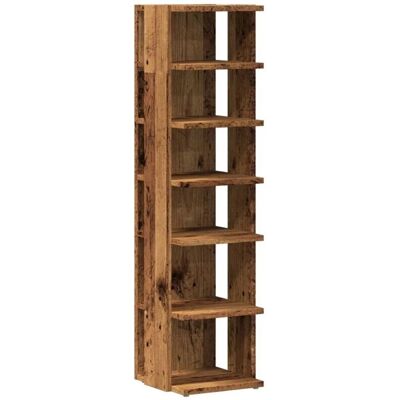 HelloShop26 - ZP-6ESTANTES - madera vieja - madera contrachapada - 28x27x102 cm - zapatero HelloShop26 - ZP-6ESTANTES - madera vieja - madera contrachapada - 28x27x102 cm - zapatero