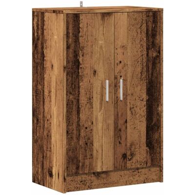 HelloShop26 - Zapatero - madera envejecida - 60 x 35 x 92 cm - Shoe cabinet HelloShop26 - Zapatero - madera envejecida - 60 x 35 x 92 cm - Shoe cabinet