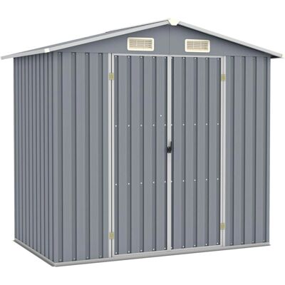 HelloShop26 - GardenShed - acero galvanizado - caseta de jardín HelloShop26 - GardenShed - acero galvanizado - caseta de jardín