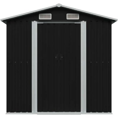 HelloShop26 - 204x132x186 cm - Caseta de jardín HelloShop26 - 204x132x186 cm - Caseta de jardín