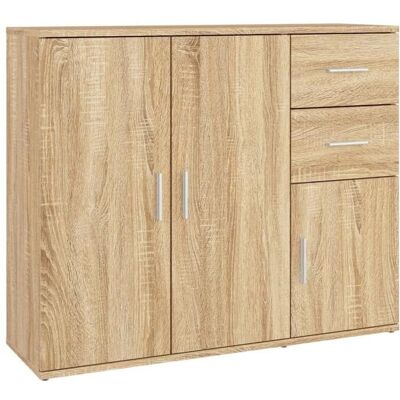 HELLOSHOP26 - Sonoma 91x29 - Chêne - 75 cm - Armoire de rangement - Publicité HELLOSHOP26 - Sonoma 91x29 - Chêne - 75 cm - Armoire de rangement - Publicité
