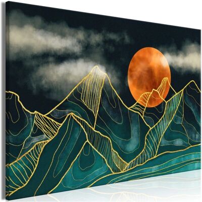 Décoshop26 - Mountain Calm - 60x40cm - Lienzo decorativo Décoshop26 - Mountain Calm - 60x40cm - Lienzo decorativo