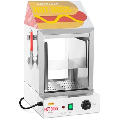 HELLOSHOP26 - Vaporera hot dog - 100 salchichas - 25 panecillos - Vaporizadora para hot dogs HELLOSHOP26 - Vaporera hot dog - 100 salchichas - 25 panecillos - Vaporizadora para hot dogs