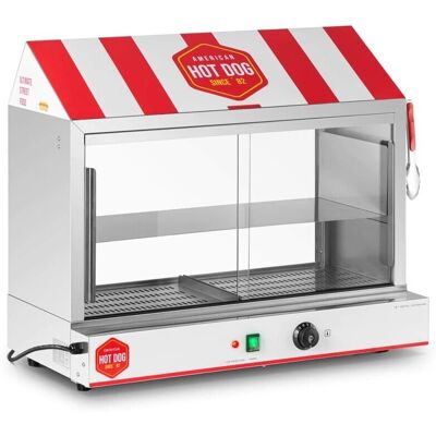 HELLOSHOP26 - Vaporizador para Hot Dogs - 300 Salchichas & 100 Panecillos - 2400W HELLOSHOP26 - Vaporizador para Hot Dogs - 300 Salchichas & 100 Panecillos - 2400W