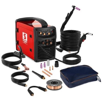 Helloshop26 Máquina de soldadura - Multi-proceso, 250A, 230V - MIG/MAG/MMA/TIG/FCAW Helloshop26 Máquina de soldadura - Multi-proceso, 250A, 230V - MIG/MAG/MMA/TIG/FCAW