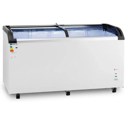 Helloshop26 - 445L Freezer - Puertas de cristal - Freezer Helloshop26 - 445L Freezer - Puertas de cristal - Freezer
