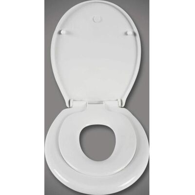 Helloshop26 - ToiletSeat - White - Soft-Close - Sedile del water Helloshop26 - ToiletSeat - White - Soft-Close - Sedile del water