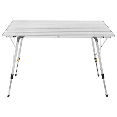 Mesa de camping de aluminio Helloshop26 - Ligera, Plegable, Resistente al clima Mesa de camping de aluminio Helloshop26 - Ligera, Plegable, Resistente al clima