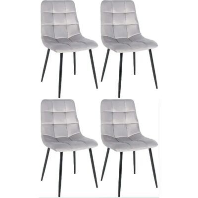 Décoshop26 - Juego de 4 sillas de comedor - Dining chairs Décoshop26 - Juego de 4 sillas de comedor - Dining chairs