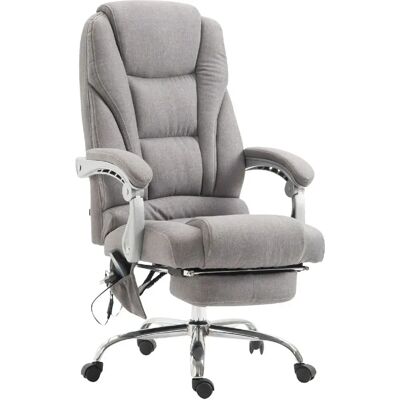 Décoshop26 - 100002591 - Gris tissu - chaise de bureau - Publicité Décoshop26 - 100002591 - Gris tissu - chaise de bureau - Publicité