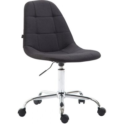 DÉCOSHOP26 - 100002640 - tela negra - silla de oficina DÉCOSHOP26 - 100002640 - tela negra - silla de oficina