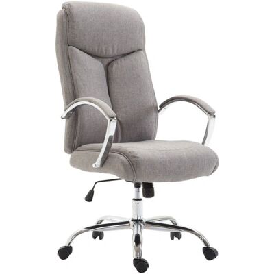 Décoshop26 - 100002709 - Gris - Cromo - Office chair Décoshop26 - 100002709 - Gris - Cromo - Office chair