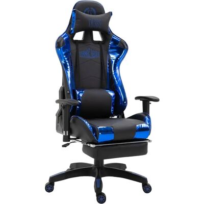 DÉCOSHOP26 - 100002766 - Negro - Azul - Silla de oficina DÉCOSHOP26 - 100002766 - Negro - Azul - Silla de oficina