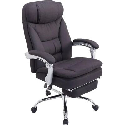 DÉCOSHOP26 - 100002785 - Tissu noir - XL - Chaise de bureau - Publicité DÉCOSHOP26 - 100002785 - Tissu noir - XL - Chaise de bureau - Publicité