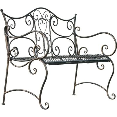 DÉCOSHOP26 - 100002942 - Ancho 113 cm - Garden bench DÉCOSHOP26 - 100002942 - Ancho 113 cm - Garden bench