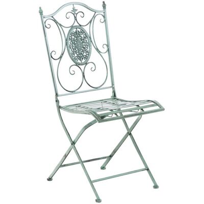 DÉCOSHOP26 - 100003035 - Métal vert vieilli - Pliant - Chaise de jardin - Publicité DÉCOSHOP26 - 100003035 - Métal vert vieilli - Pliant - Chaise de jardin - Publicité