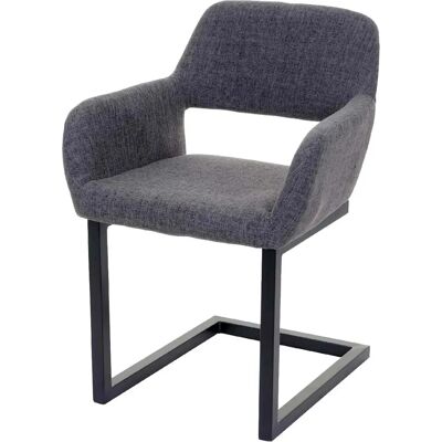 DÉCOSHOP26 - 040002157 - Gris - Tissu - Chaise - Publicité DÉCOSHOP26 - 040002157 - Gris - Tissu - Chaise - Publicité