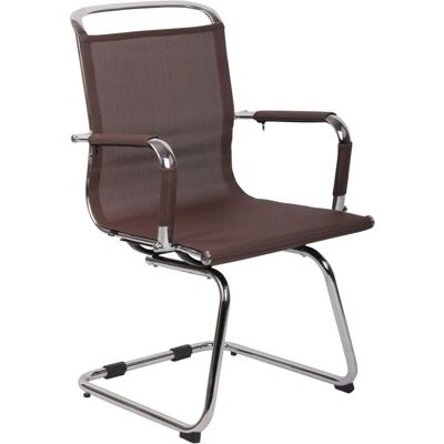 Décoshop26 - 100003260 - Tela de malla marrón - Silla de oficina Décoshop26 - 100003260 - Tela de malla marrón - Silla de oficina