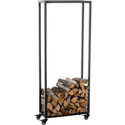 DÉCOSHOP26 - Leñero - 150x40x25 cm - Firewood rack DÉCOSHOP26 - Leñero - 150x40x25 cm - Firewood rack