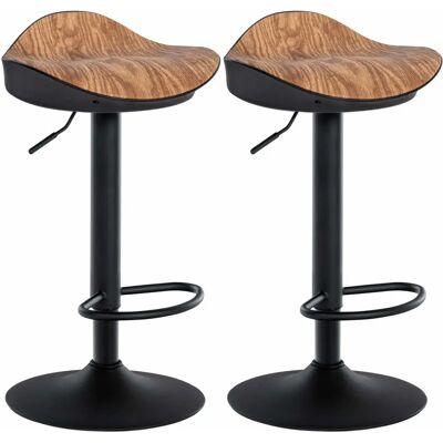 Décoshop26 - Tabourets de bar 2 - Bois PVC - Tabourets - Publicité Décoshop26 - Tabourets de bar 2 - Bois PVC - Tabourets - Publicité