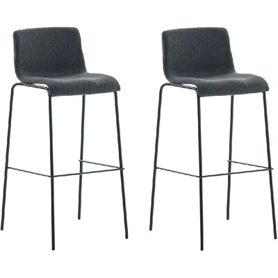 DÉCOSHOP26 - 100004200 - tissu gris - tabourets de bar - Publicité DÉCOSHOP26 - 100004200 - tissu gris - tabourets de bar - Publicité