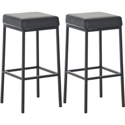 DÉCOSHOP26 - 100004381 - Noir - Bar Stool - Publicité DÉCOSHOP26 - 100004381 - Noir - Bar Stool - Publicité