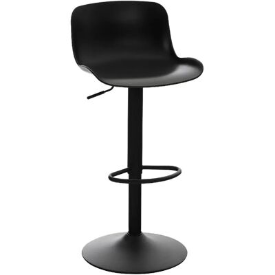 DECOSHOP26 - Adjustable bar stool - Asiento negro - Bar stool DECOSHOP26 - Adjustable bar stool - Asiento negro - Bar stool