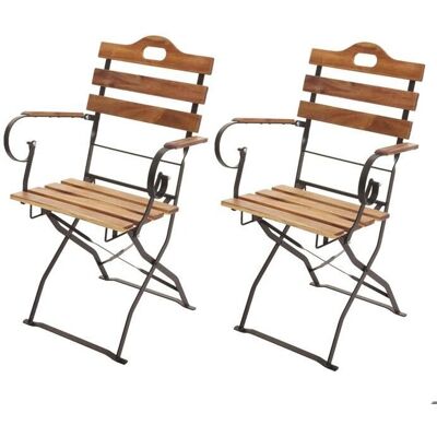 DÉCOSHOP26 Modelo 040001955 - Sillas de jardín DÉCOSHOP26 Modelo 040001955 - Sillas de jardín