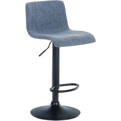 DÉCOSHOP26 - 100004958 - Tissu bleu - Chaise de bar - Publicité DÉCOSHOP26 - 100004958 - Tissu bleu - Chaise de bar - Publicité