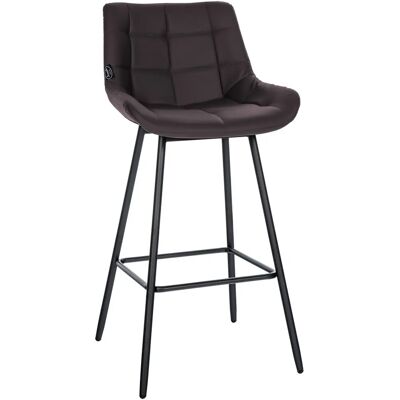 DÉCOSHOP26 - 100005460 - Revêtement PU marron - Tabouret de bar - Publicité DÉCOSHOP26 - 100005460 - Revêtement PU marron - Tabouret de bar - Publicité