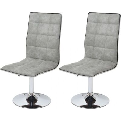 Sillas de cocina grises ajustables DÉCOSHOP26 - Muebles de cocina y comedor Sillas de cocina grises ajustables DÉCOSHOP26 - Muebles de cocina y comedor