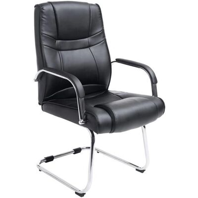 Décoshop26 - BUR10715 - Negro - Piel PU - Silla de oficina Décoshop26 - BUR10715 - Negro - Piel PU - Silla de oficina