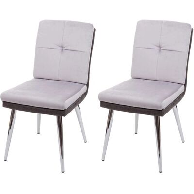 DÉCOSHOP26 Modèle 040000401 Chaise de salle à manger gris moderne - Chaise - Publicité DÉCOSHOP26 Modèle 040000401 Chaise de salle à manger gris moderne - Chaise - Publicité