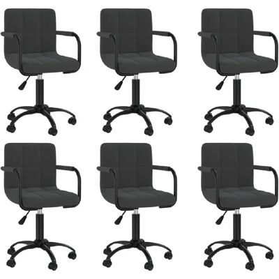 DECOSHOP26 - DEC025447 - Negro - Terciopelo - Sillas de comedor DECOSHOP26 - DEC025447 - Negro - Terciopelo - Sillas de comedor