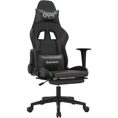 DECOSHOP26 - DEC025881 - Gris/Negro - Silla de oficina DECOSHOP26 - DEC025881 - Gris/Negro - Silla de oficina