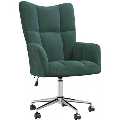 Décoshop26 - DEC026785 - color: verde oscuro sillón de descanso Décoshop26 - DEC026785 - color: verde oscuro sillón de descanso