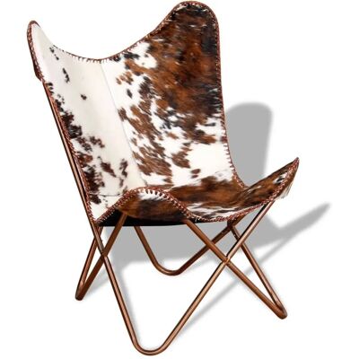 DECOSHOP26 - DEC026796 - Cuero marrón - Sillón DECOSHOP26 - DEC026796 - Cuero marrón - Sillón