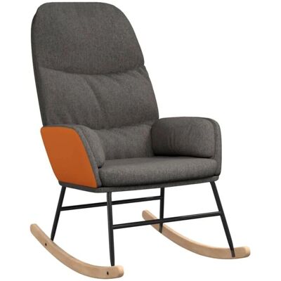 DECOSHOP26 - DEC028981 - Gris oscuro - Sillón reclinable DECOSHOP26 - DEC028981 - Gris oscuro - Sillón reclinable