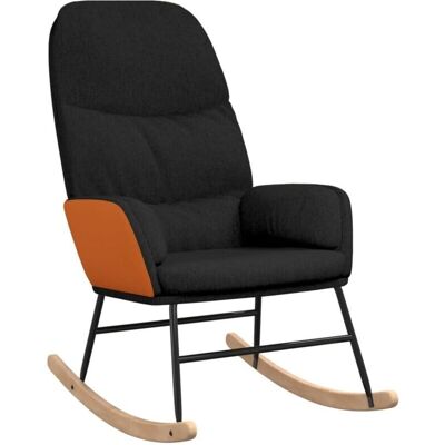 DECOSHOP26 - DEC029053 - Negro - Tela - Reclinable DECOSHOP26 - DEC029053 - Negro - Tela - Reclinable
