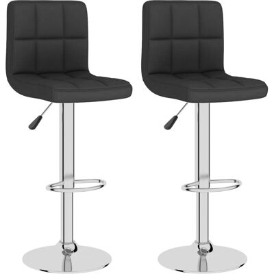DÉCOSHOP - DEC029821 - Negro - Taburetes de bar DÉCOSHOP - DEC029821 - Negro - Taburetes de bar