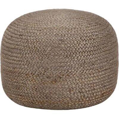 DECOSHOP26 - DEC029995 - Gris - 45 x 30 cm - Pouf - Publicité DECOSHOP26 - DEC029995 - Gris - 45 x 30 cm - Pouf - Publicité