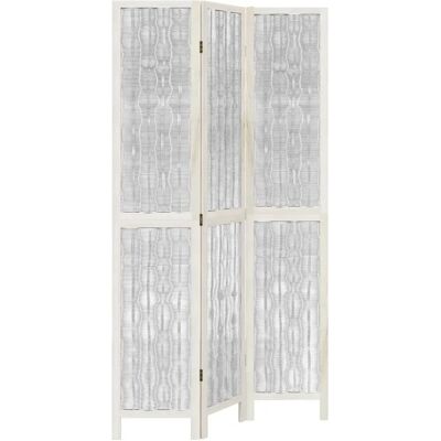 DÉCOSHOP26 - DEC030753 - madera de paulownia - 3-panel - Separador de ambientes DÉCOSHOP26 - DEC030753 - madera de paulownia - 3-panel - Separador de ambientes