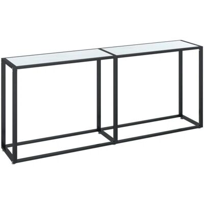 Décoshop26 - DEC032030 - White marble - Mesa consola Décoshop26 - DEC032030 - White marble - Mesa consola