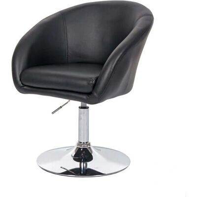 Silla de oficina DÉCOSHOP26 - Giratoria ajustable en altura Base de metal moderno Silla de oficina DÉCOSHOP26 - Giratoria ajustable en altura Base de metal moderno