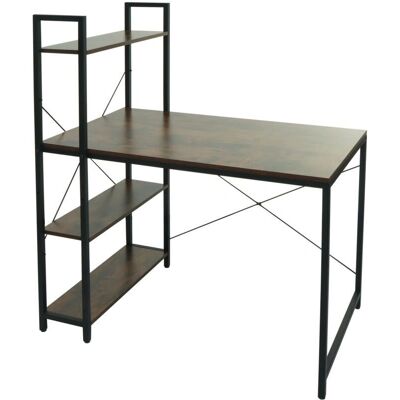 DÉCOSHOP26 - 040006016 - Marron - 120x100x60 cm - Desk - Publicité DÉCOSHOP26 - 040006016 - Marron - 120x100x60 cm - Desk - Publicité