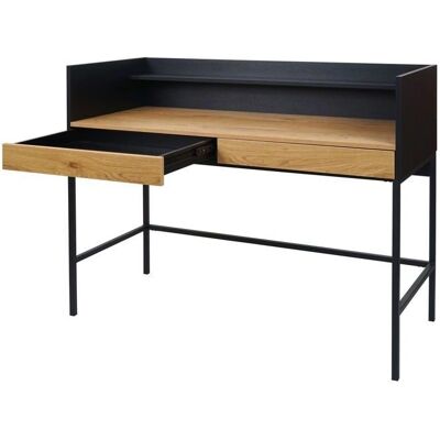 Décoshop26 - 040006056 - 120x50 cm - 2 tiroirs - Bureau - Publicité Décoshop26 - 040006056 - 120x50 cm - 2 tiroirs - Bureau - Publicité