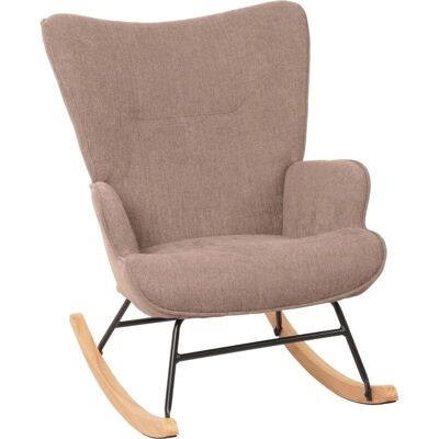 Décoshop26 040006914 tela marrón 11cm sillón reclinable Décoshop26 040006914 tela marrón 11cm sillón reclinable